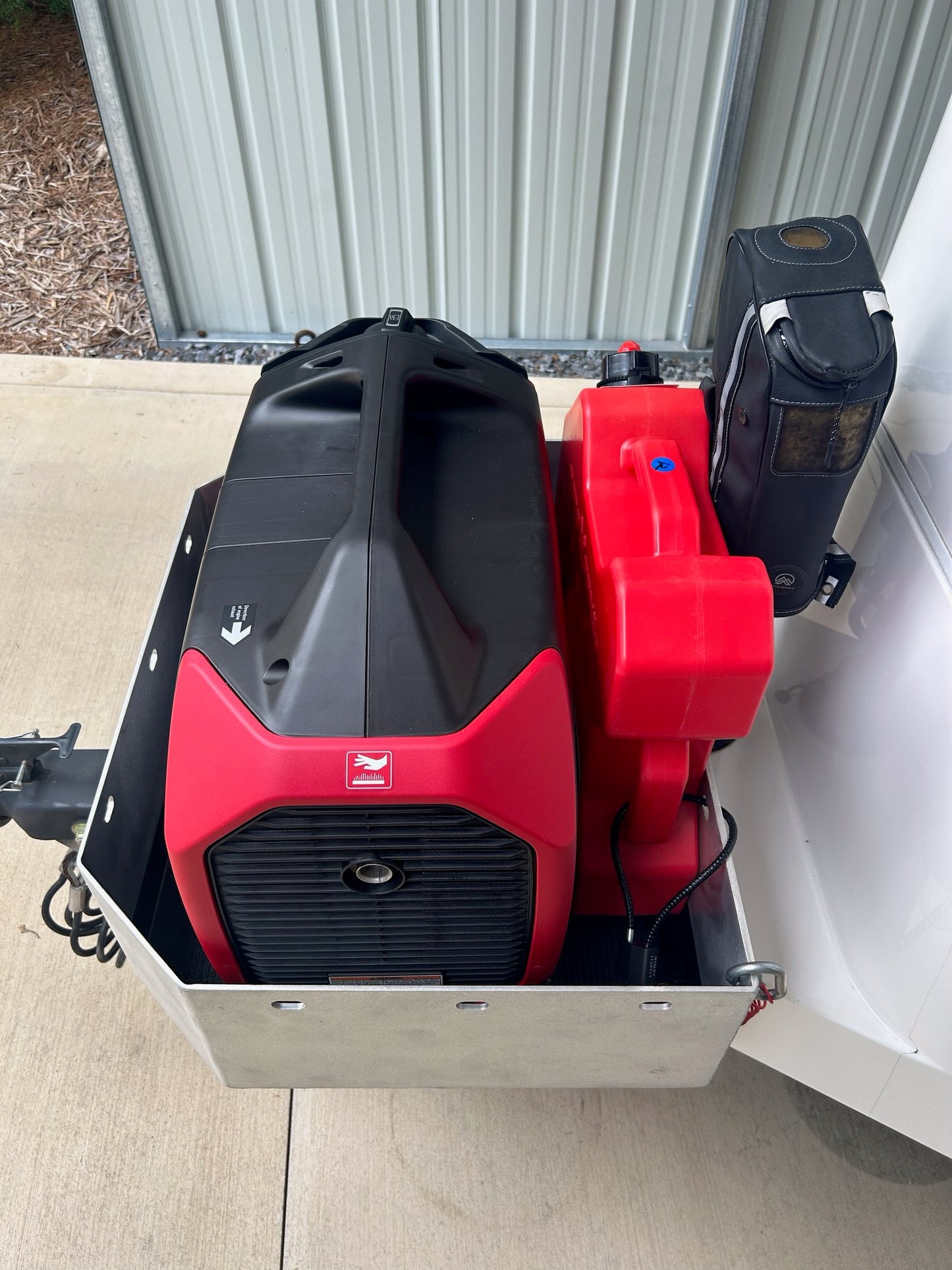 Squatch Mount |Generator mount Low Profile locking security | Honda Generator Mount | Predator | Yamaha | Champion | Camping Travel Mount |