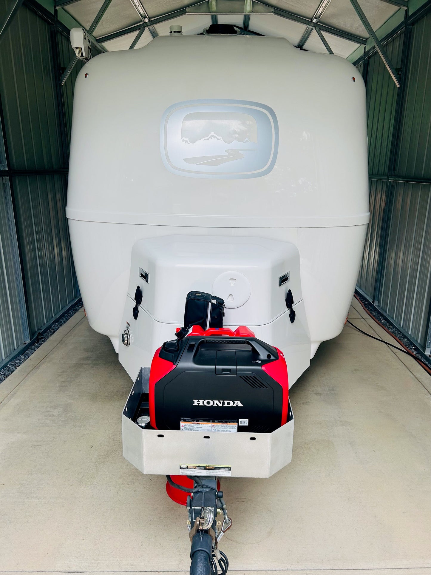 Squatch Mount |Generator mount Low Profile locking security | Honda Generator Mount | Predator | Yamaha | Champion | Camping Travel Mount |