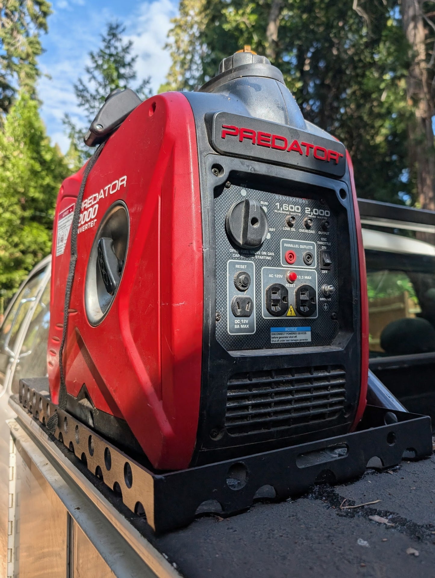 Non-Locking Squatch Mount | Generator Mount | Honda Generator Mount | Predator | Yamaha | Champion | Camping Travel Mount |