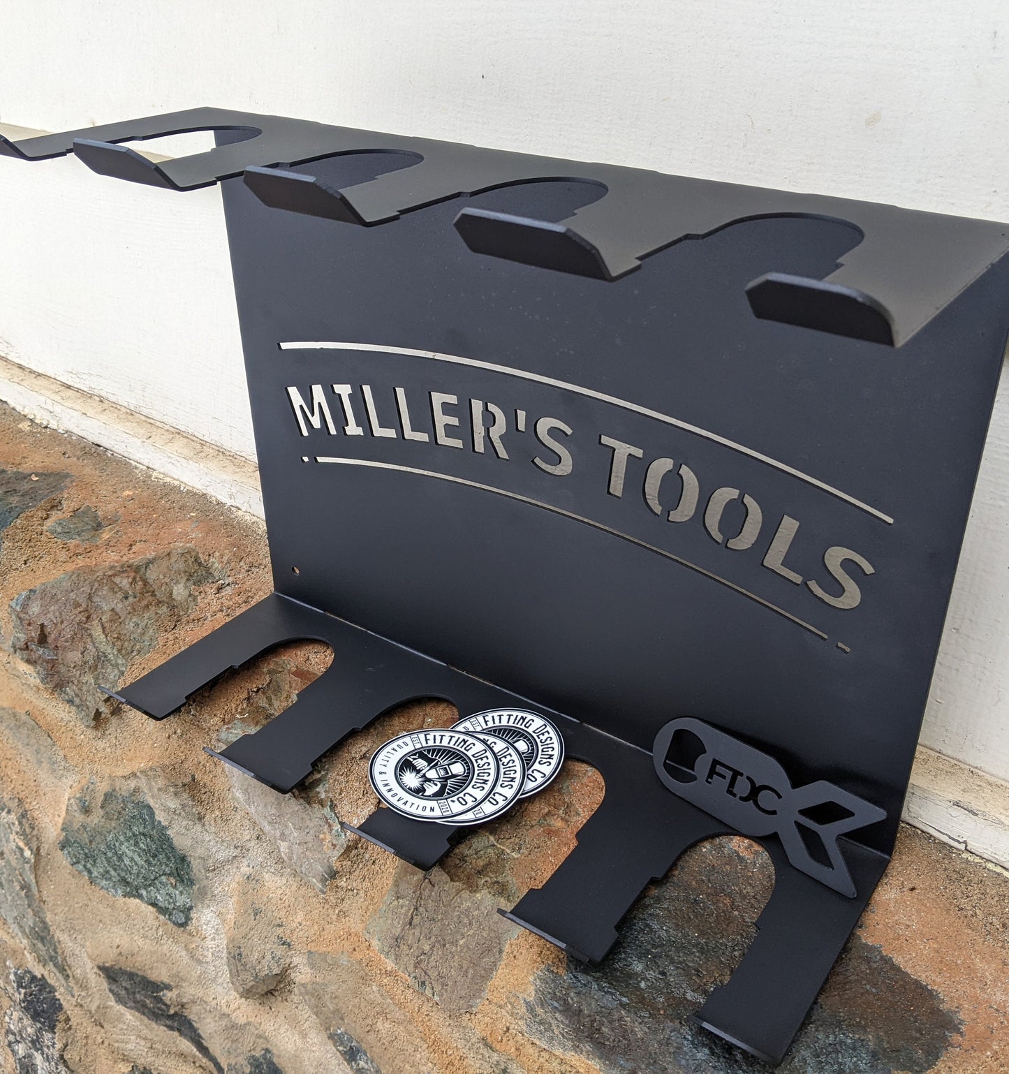 Cordless Tool Garage Wall Rack