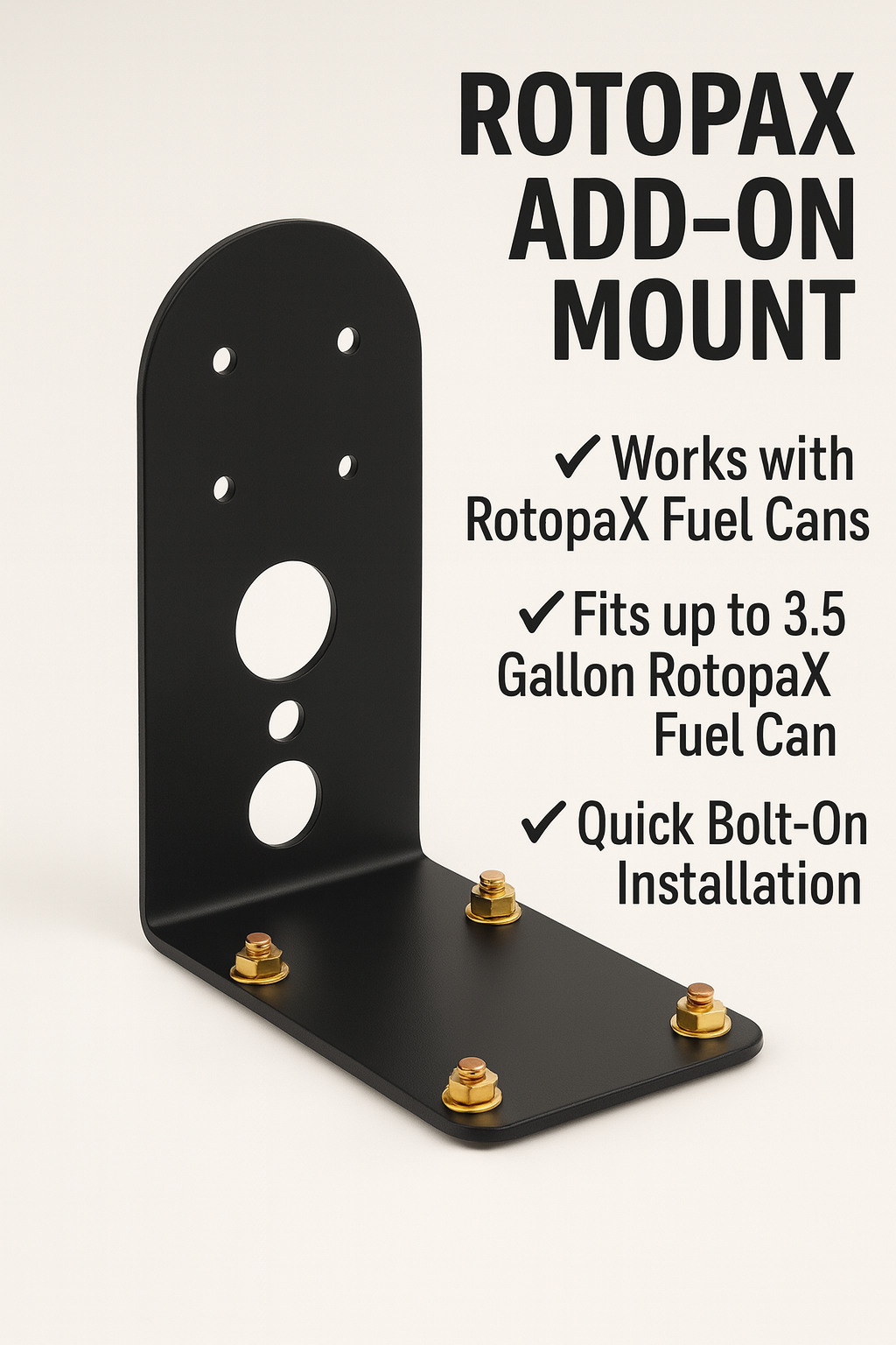 Squatch Mount |Generator mount   Low Profile locking security | Honda Generator Mount | Predator | Yamaha | Champion | Camping Travel Mount |