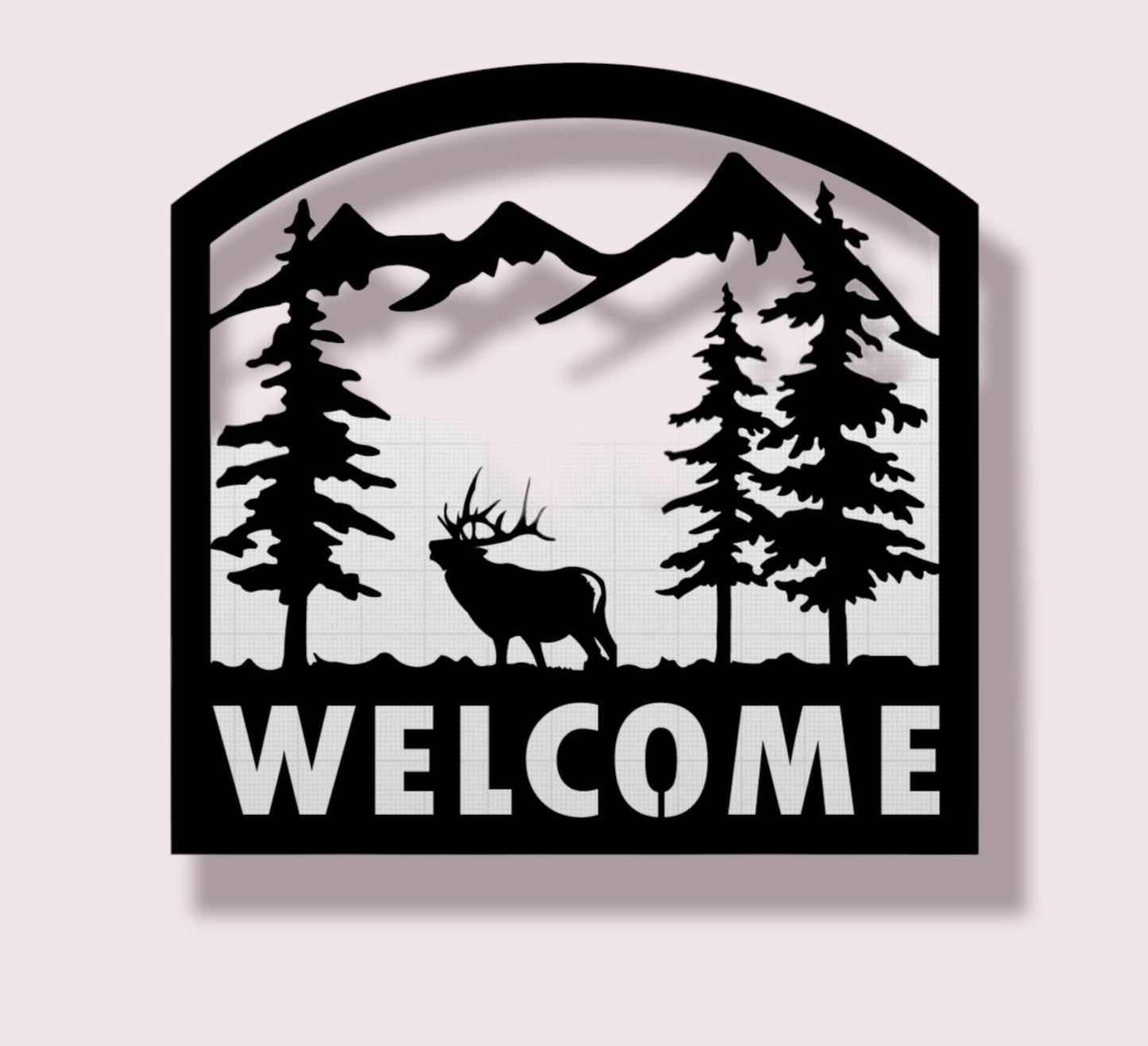 Elk Welcome Sign