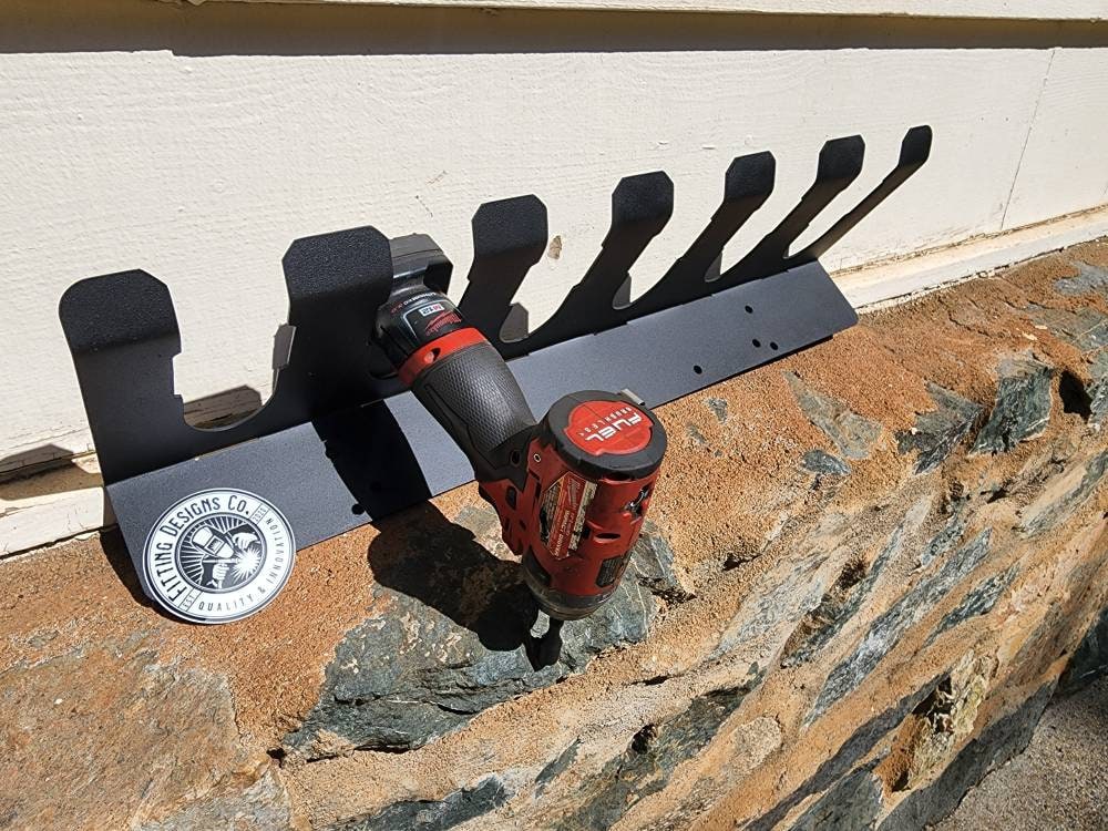 Cordless Tool Wall Rack – Fitting Designs Co.